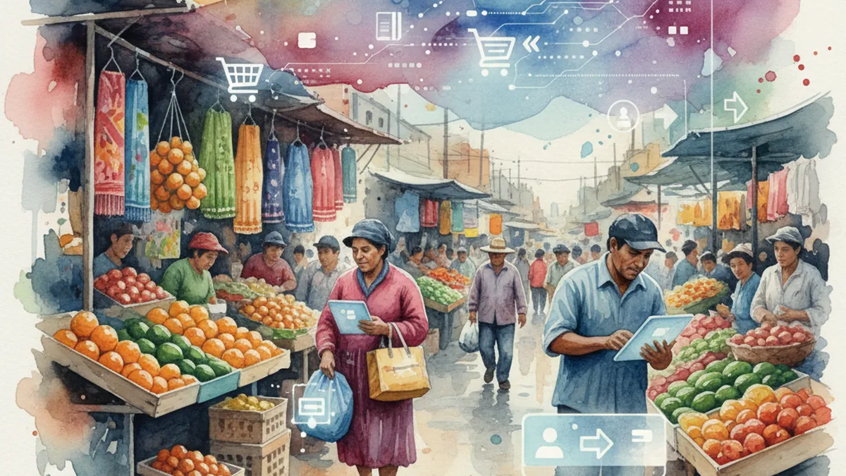 Competencia en el ecommerce argentino, acuarela del marketplace digital